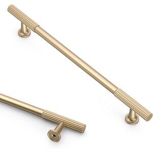 Champagne Copper Kitchen Cabinet Pulls - 10 Pack, 10 Inch Handles